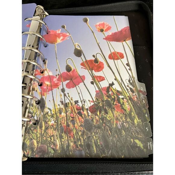 Franklin Covey Planner Imitation Leather 7 Ring Binder 8x10 - Picture 7 of 8